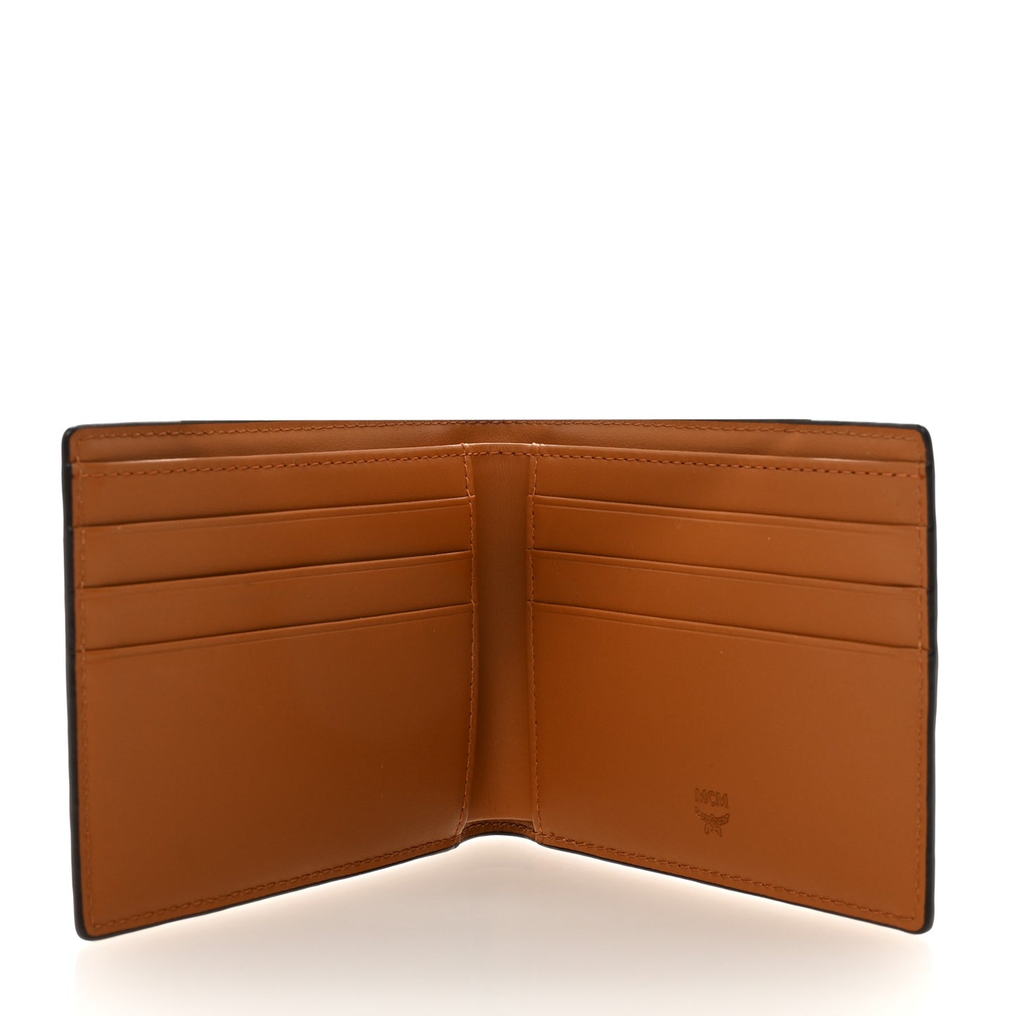 Visetos Small Flap Wallet Cognac
