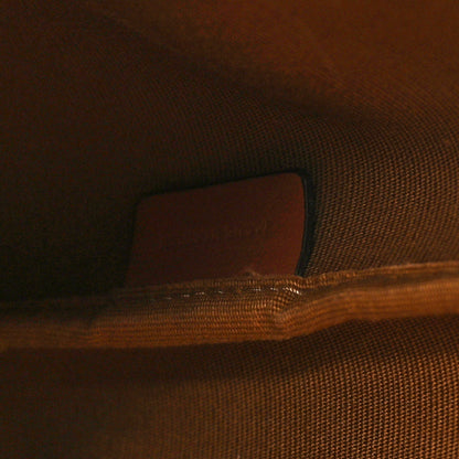 Celine Triomphe Canvas Calfskin Medium Bucket Bag Tan 6 of 10