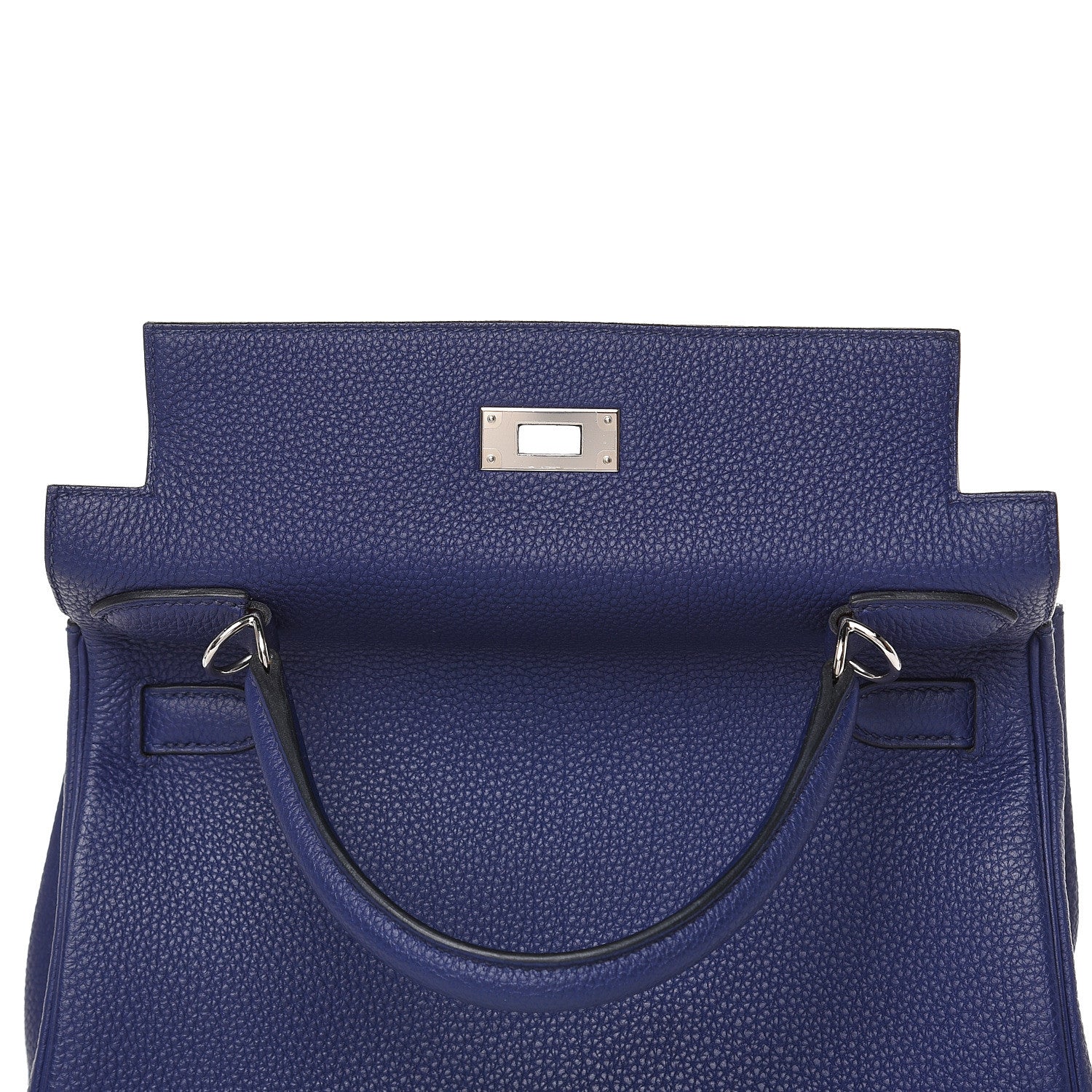Hermes Togo Kelly Retourne 28 Bleu Encre 21 of 34