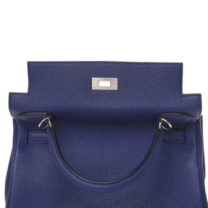 Hermes Togo Kelly Retourne 28 Bleu Encre 21 of 34