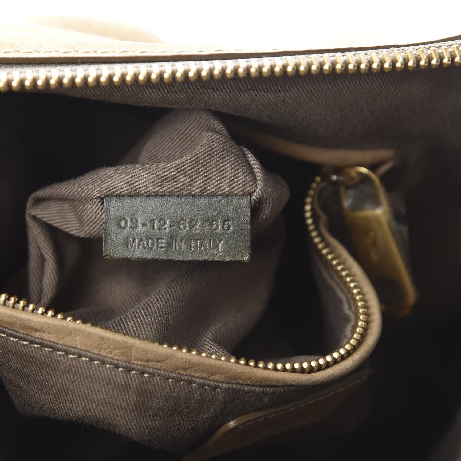 Chloe Nubuck Medium Marcie Satchel Greige 7 of 17