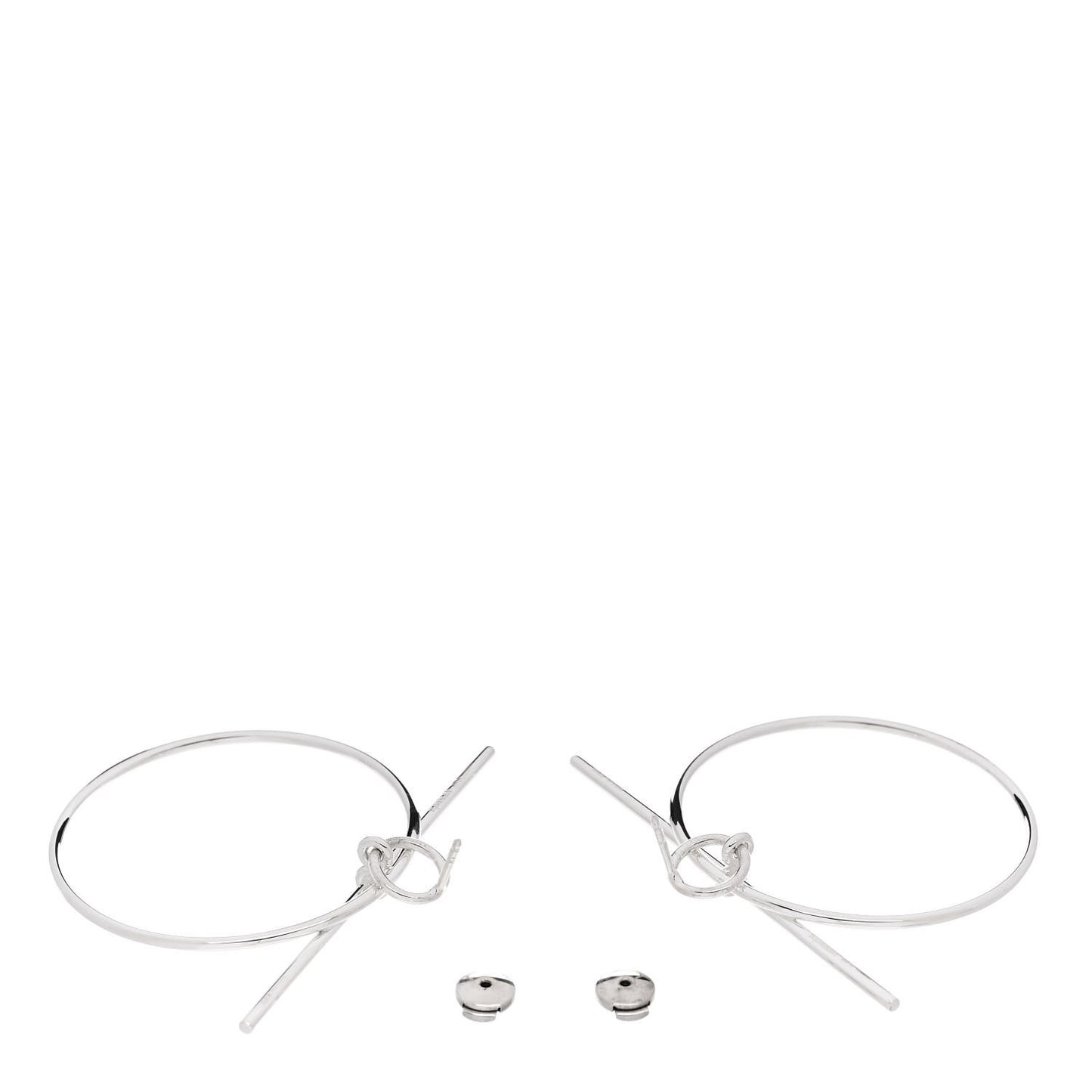 Sterling Silver MM Loop Earrings