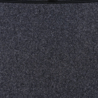 Fendi Melange Flannel Satin Threaded Edge Medium Peekaboo I SEE U Satchel Grigio Bois de Rose 6 of 7