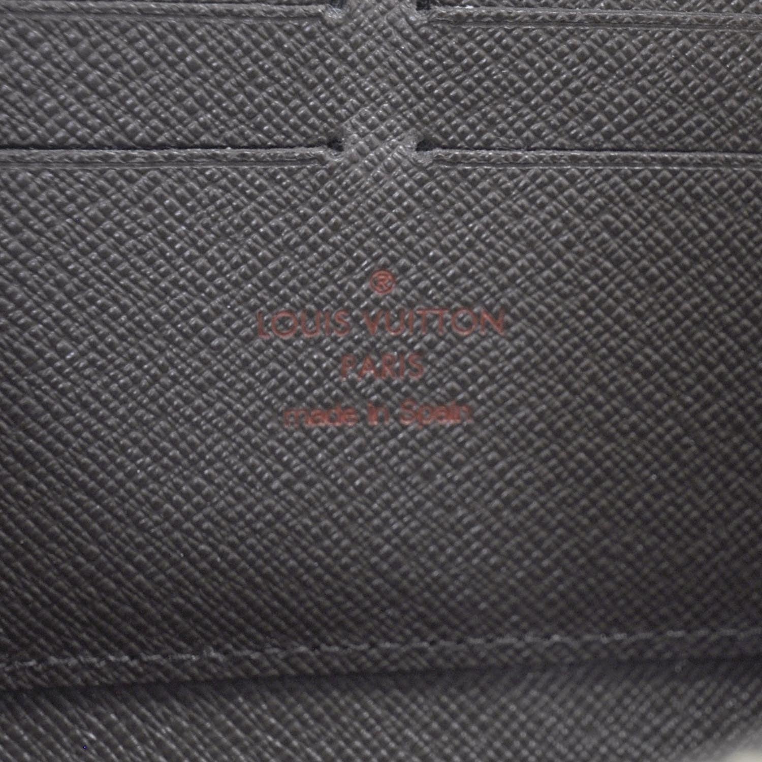 Louis Vuitton Damier Ebene Zippy Wallet 6 of 7