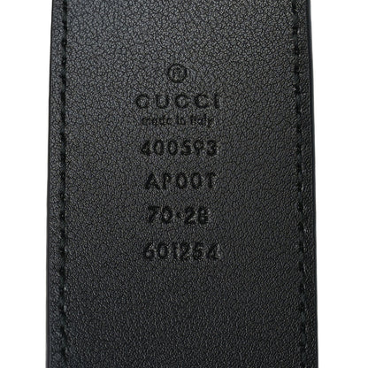 Gucci Calfskin Double G 40mm Belt 70 28 Black 5 of 5