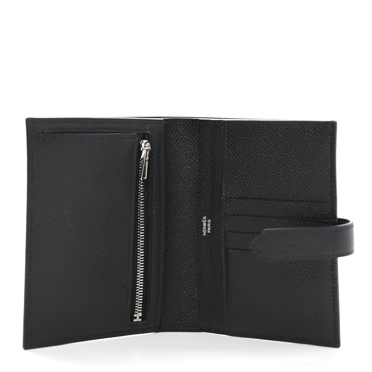 Epsom Monochrome Bearn Compact Wallet Black