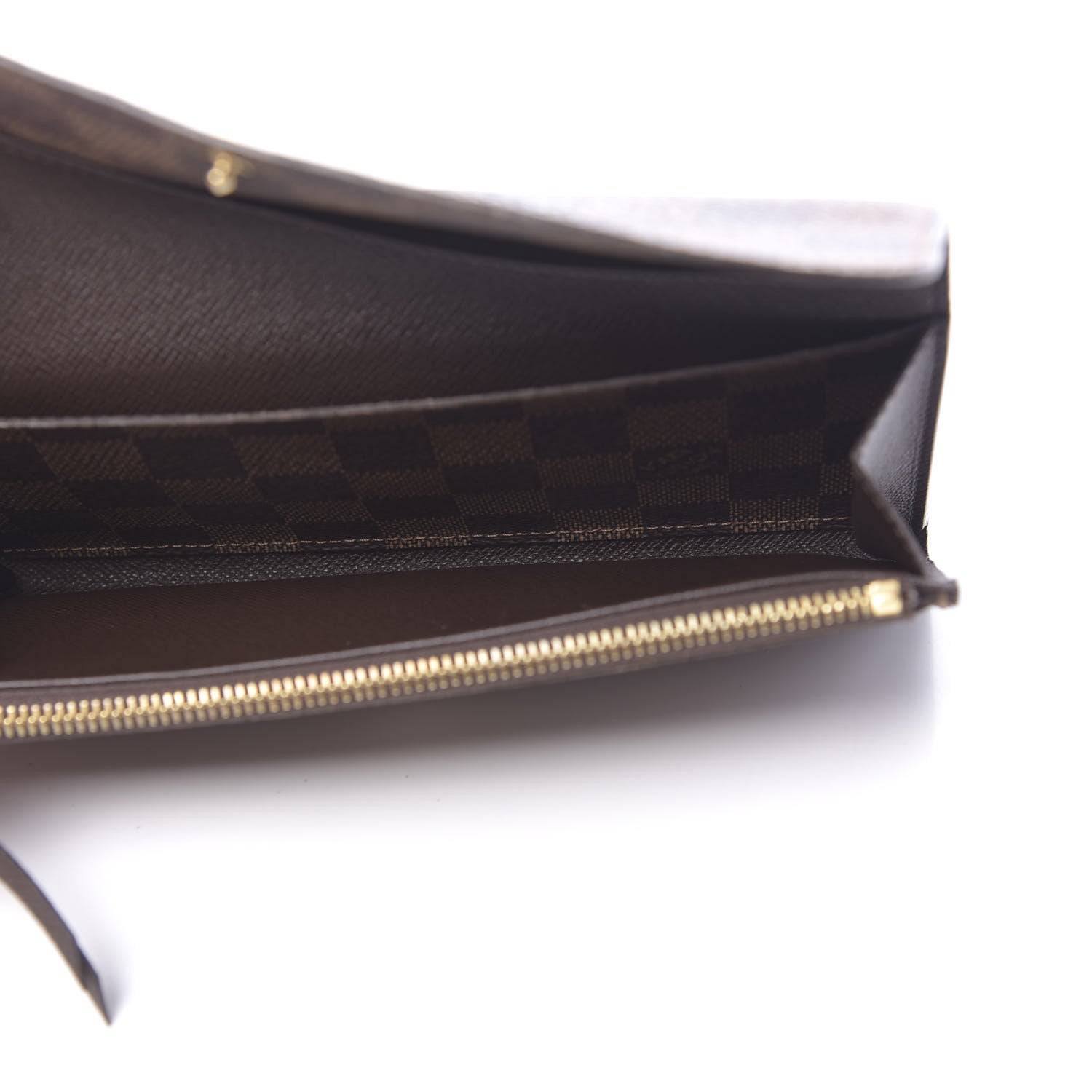 Louis Vuitton Damier Ebene Emilie Wallet 5 of 7