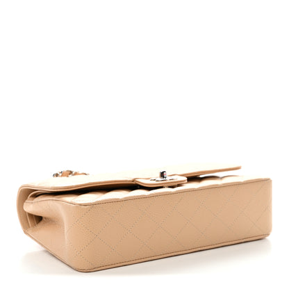 Chanel Caviar Quilted Medium Double Flap Beige 4 of 12