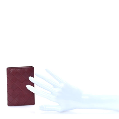 Bottega Veneta Nappa Maxi Intrecciato Bi-Fold Card Holder  Barolo 3 of 7