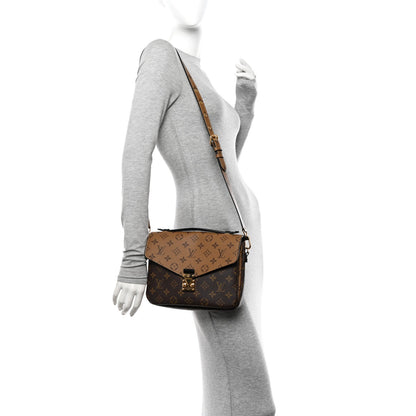Louis Vuitton Reverse Monogram Pochette Metis 2 of 7