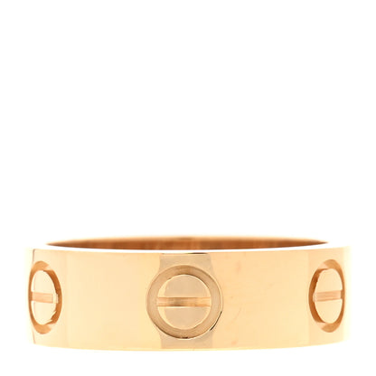Cartier 18K Yellow Gold 5.5mm LOVE Ring 49 4.75 3 of 6