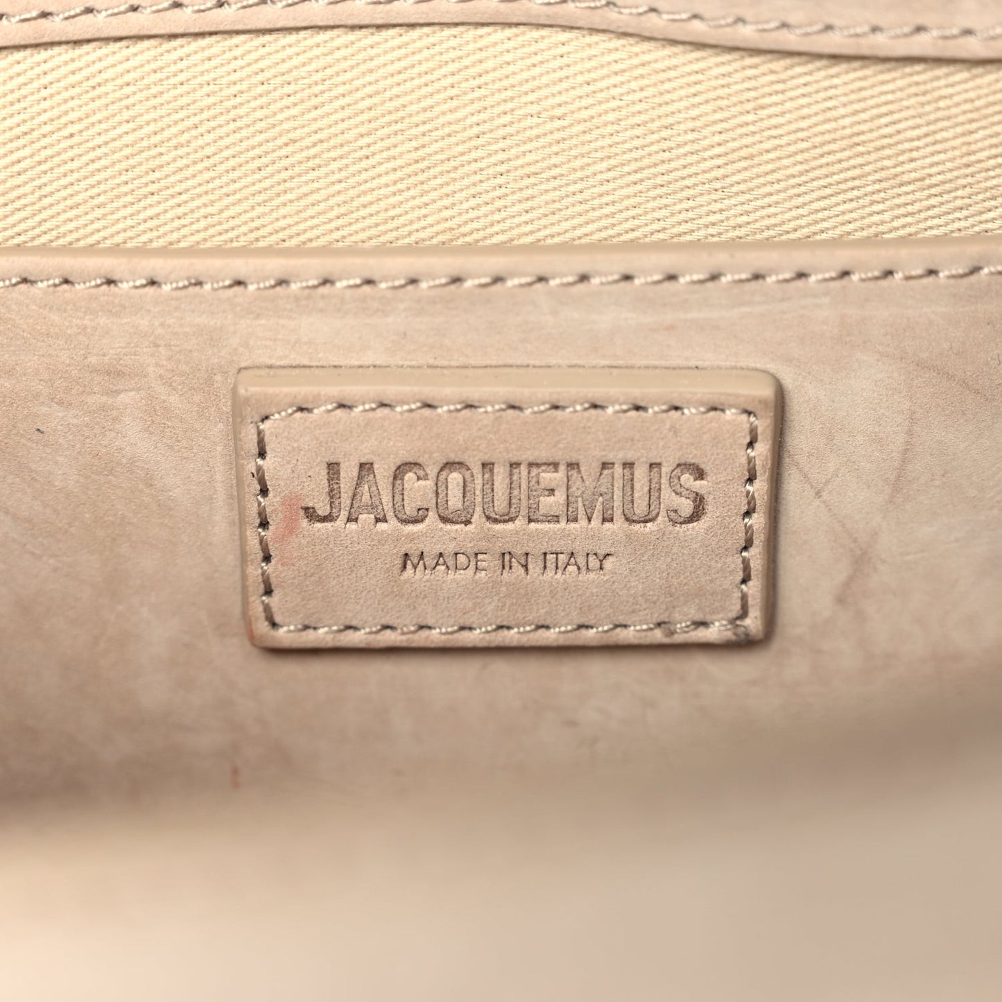 Suede Le Bambino Long Dark Beige