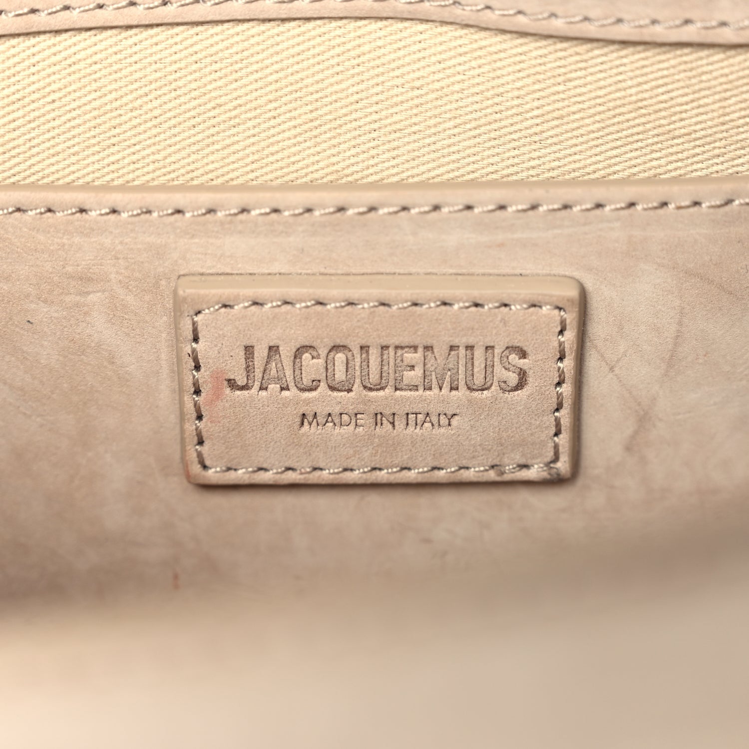 Jacquemus Suede Le Bambino Long Dark Beige 5 of 12