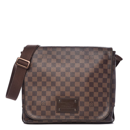Louis Vuitton Damier Ebene Brooklyn MM 1 of 14