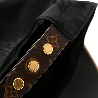 Louis Vuitton Polyester Silk Monogram LV Get Ready Cap M Black 10 of 11