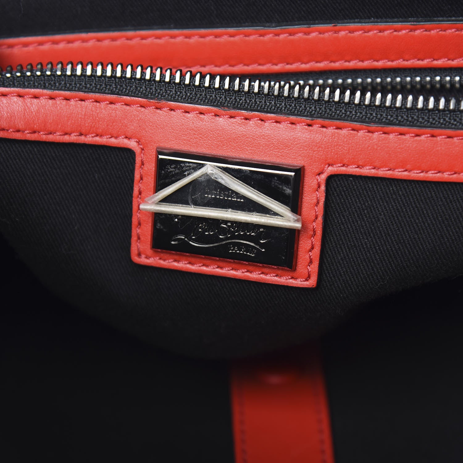 Christian Louboutin Calfskin Spiked Apoloubi Backpack Black 5 of 10