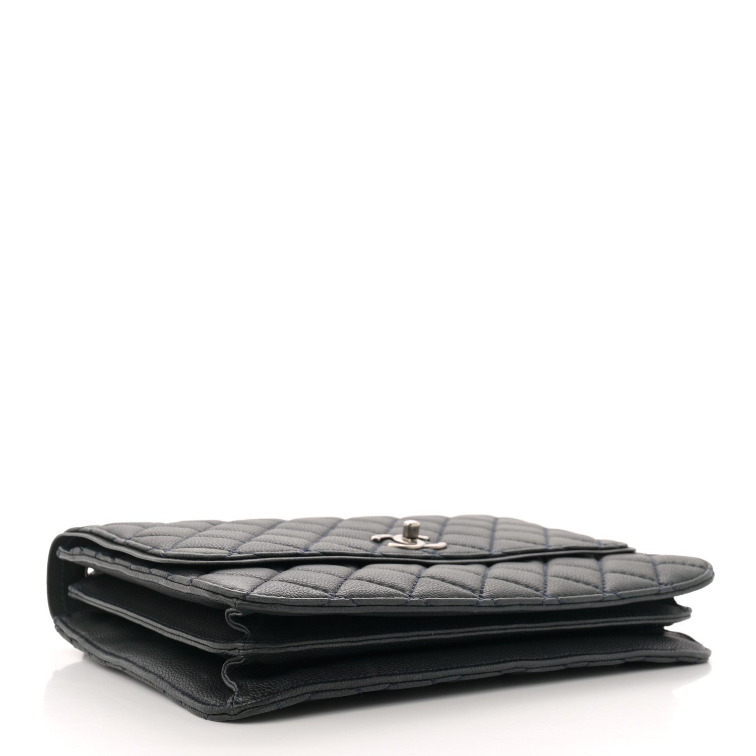 Chanel Caviar Quilted Flap With Chain Blue 4 of 7