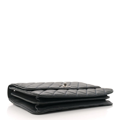 Chanel Caviar Quilted Flap With Chain Blue 4 of 7