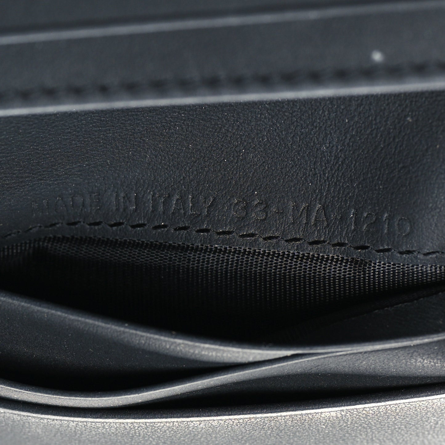 Lambskin Cannage Mini Lady Dior Wallet Black