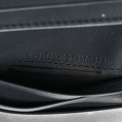 Christian Dior Lambskin Cannage Mini Lady Dior Wallet Black 8 of 12