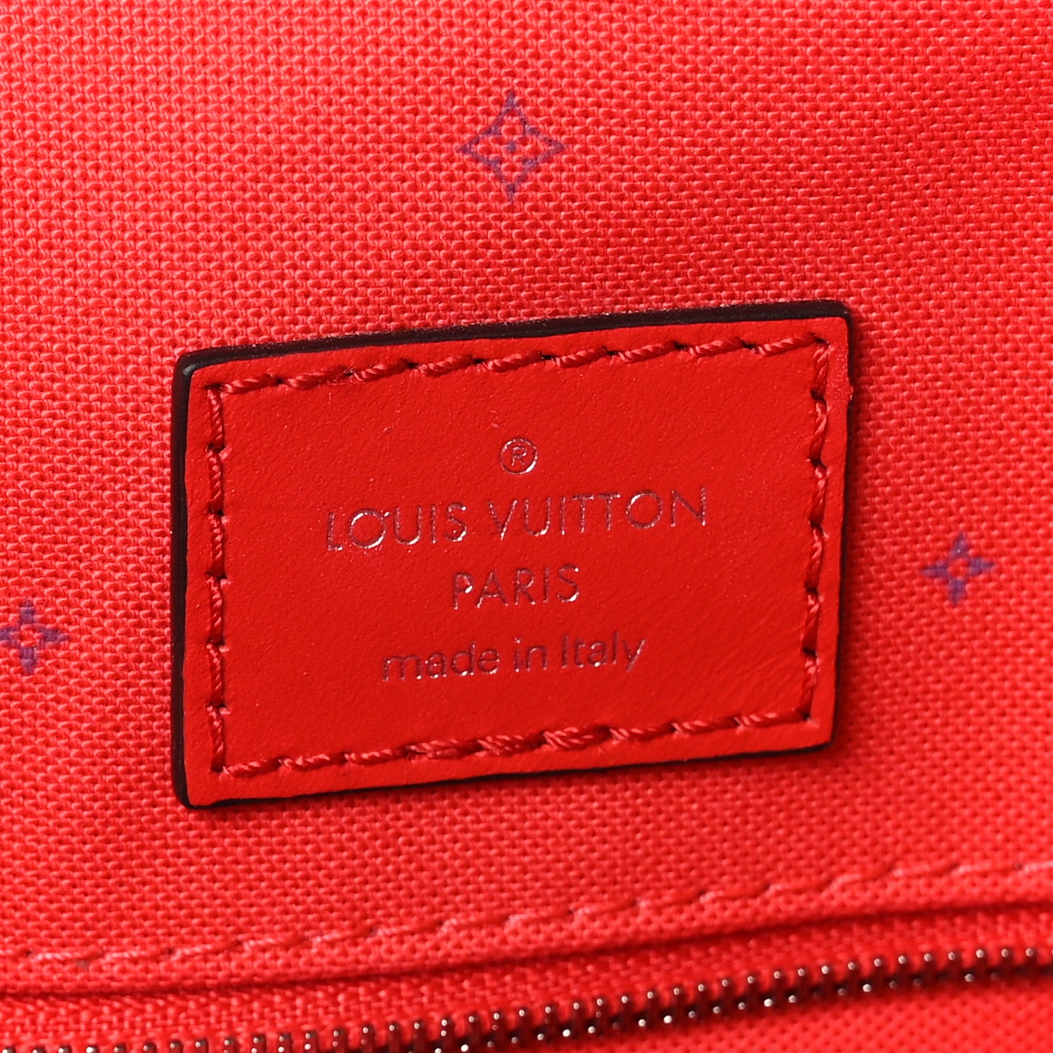 Louis Vuitton Monogram Escale Onthego GM Rouge 7 of 9