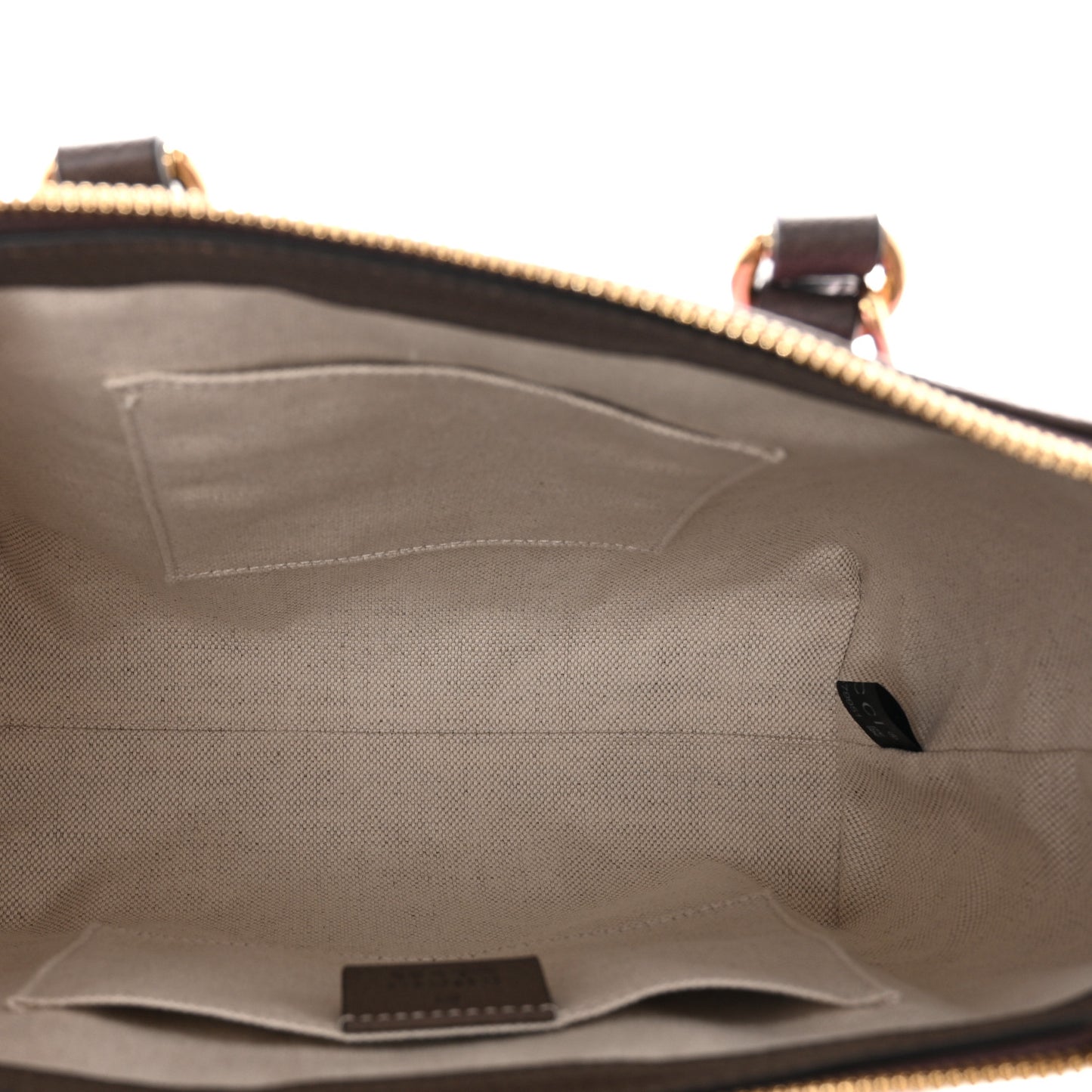 GG Supreme Monogram Equestrian Web Small Ophidia Tote Bag Beige Multicolor New Acero