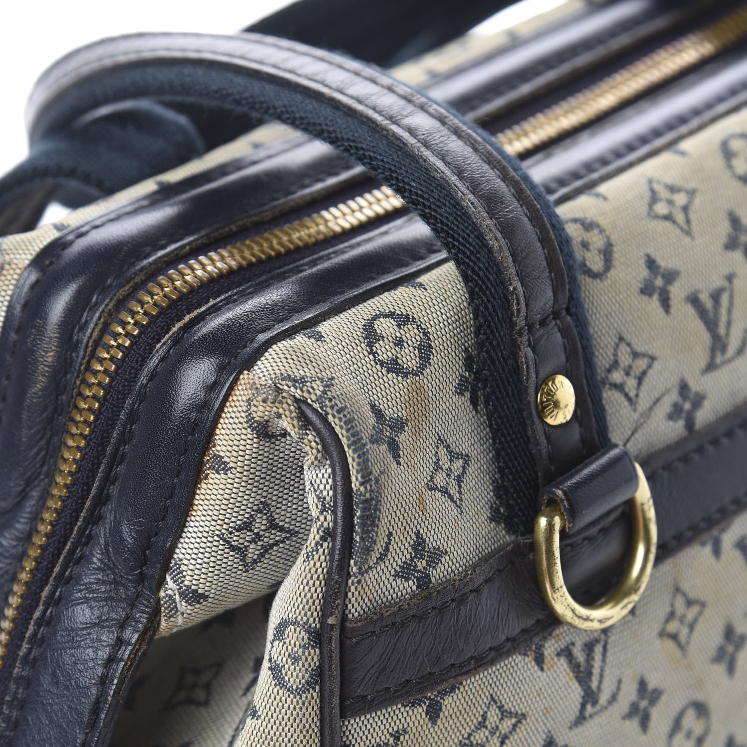 Louis Vuitton Mini Monogram Josephine PM Blue 17 of 21