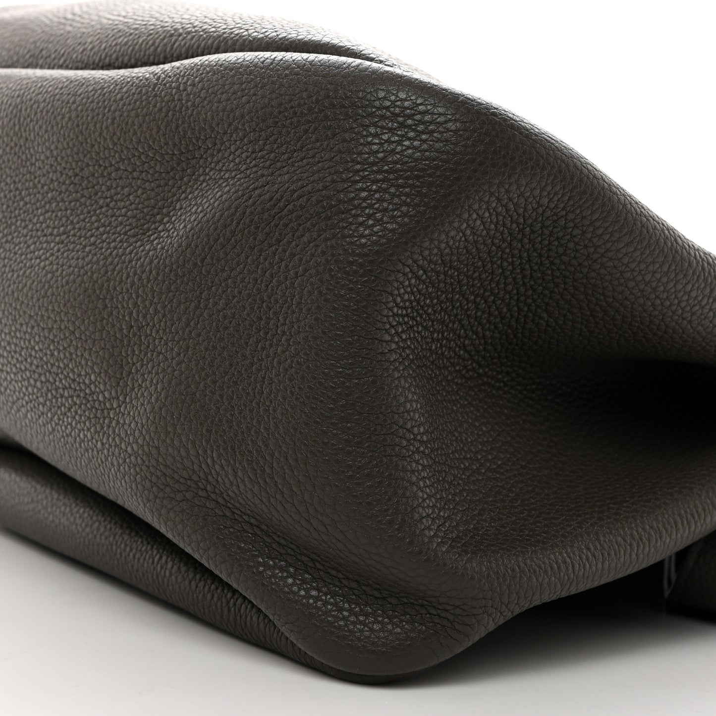 THE ROW Calfskin Small Mail Bag Ash Grey