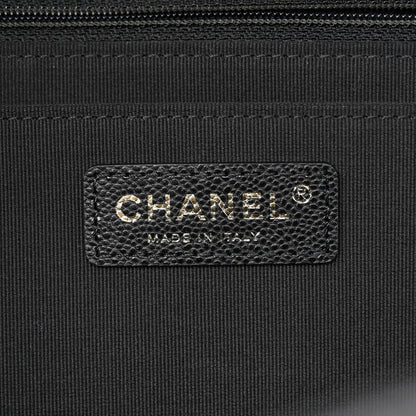 Chanel Caviar Quilted XXL Travel Flap Bag Black 6 of 10