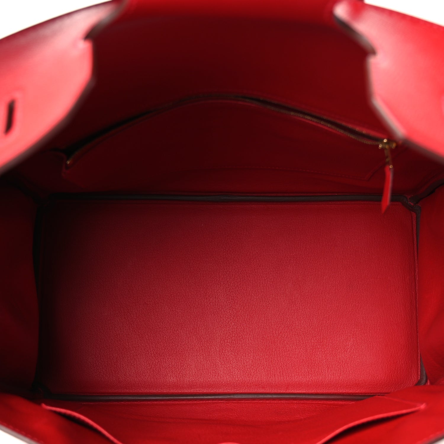 Hermes Epsom Birkin 35  Rouge Casaque 4 of 10