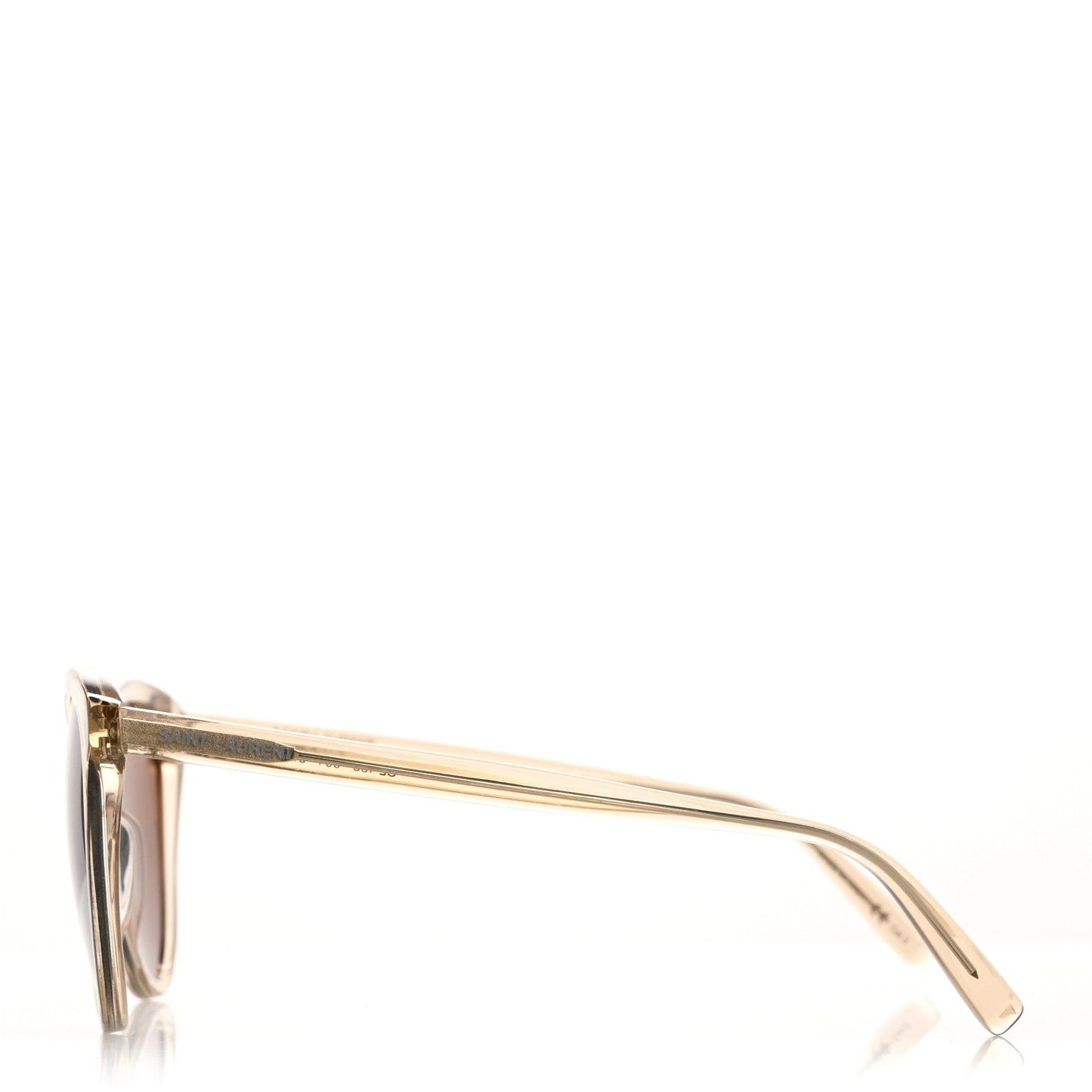 Transparent Acetate SL 456 Sunglasses Beige