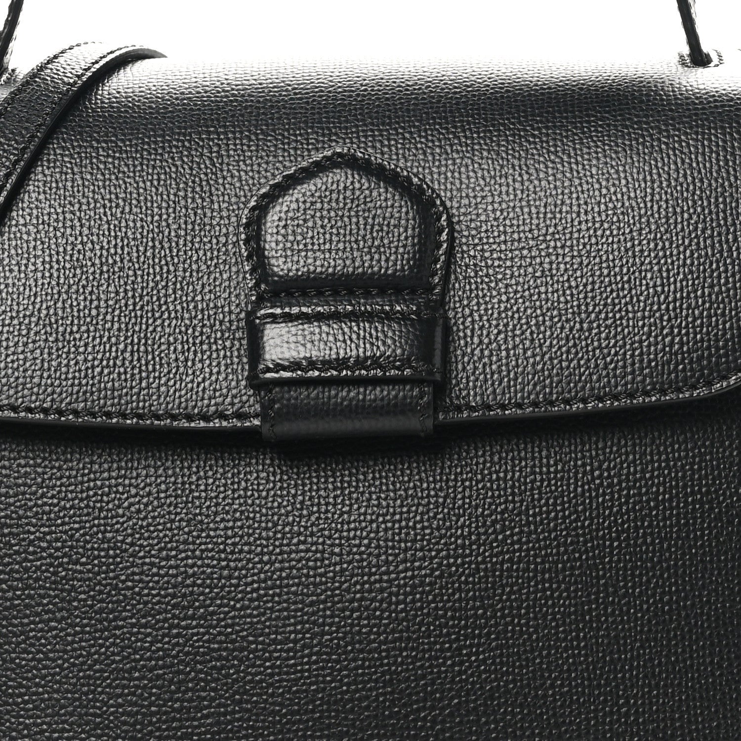 Burberry Derby Calfskin House Check Small Camberley Black 7 of 7