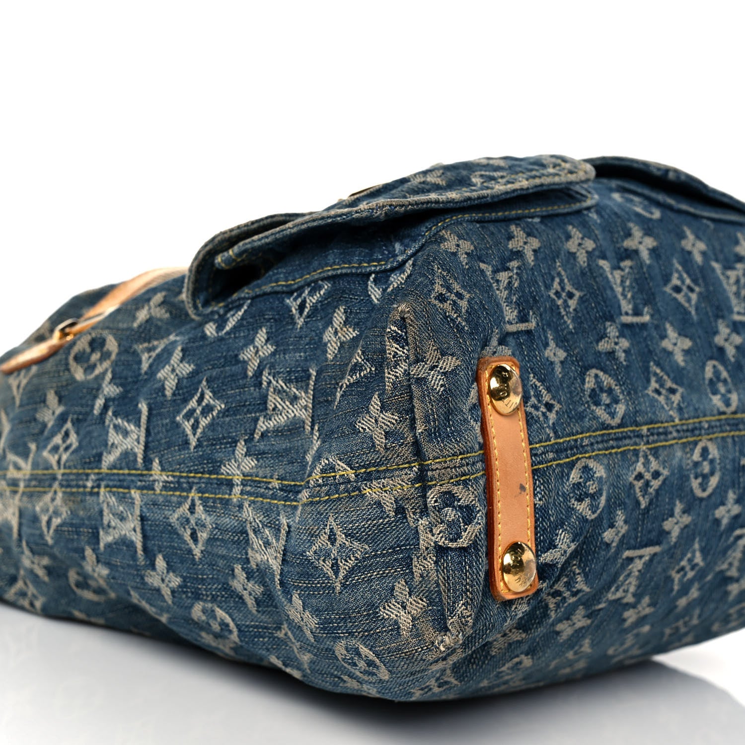 Louis Vuitton Denim Baggy GM Blue 7 of 10