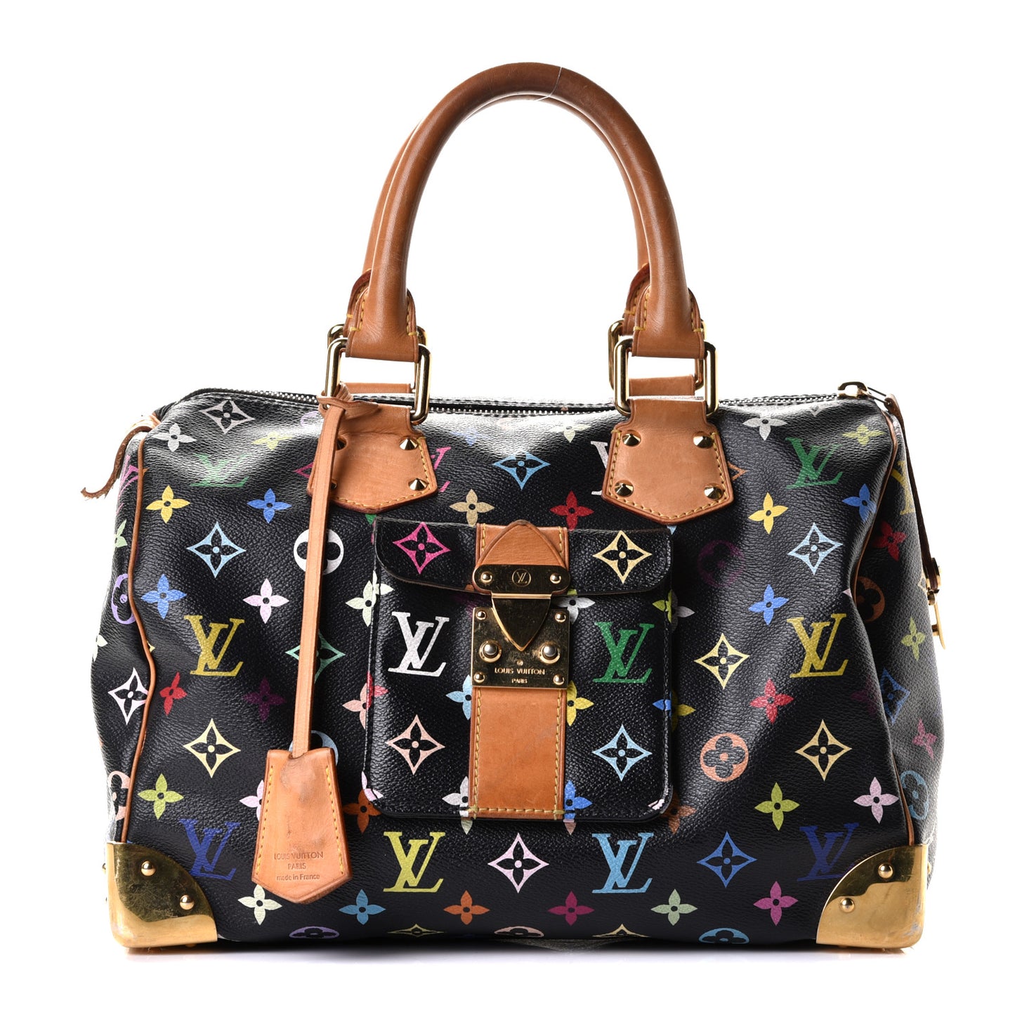 Monogram Multicolor Speedy 30 Black