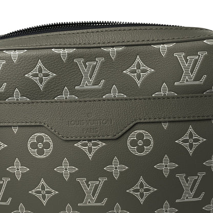 Louis Vuitton Monogram Shadow G65 Trio Messenger  Olive Green 8 of 10