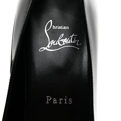 Christian Louboutin Patent Fifi 85 Pumps 37.5 Black 6 of 7