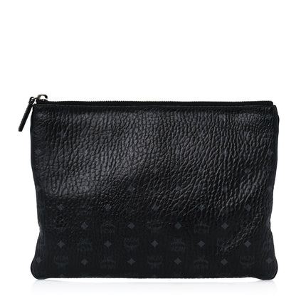 MCM Visetos Medium Crossbody Pouch Black 1 of 17