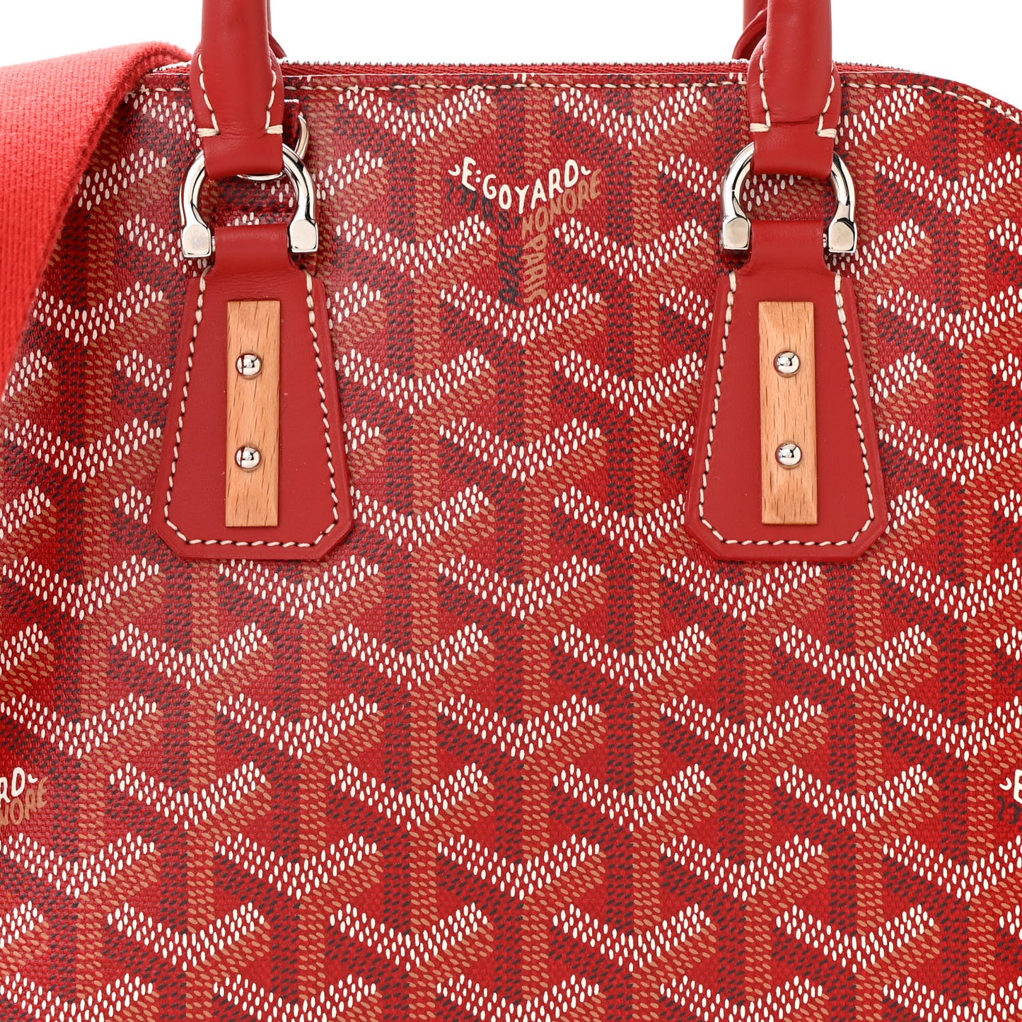 Goyardine Mini Vendome Red