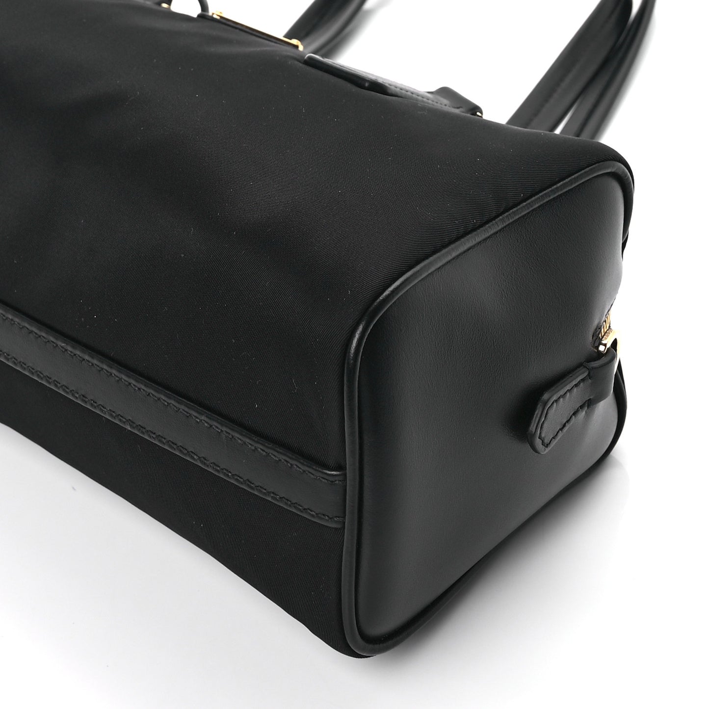 Tessuto Vitello Shoulder Bag  Black