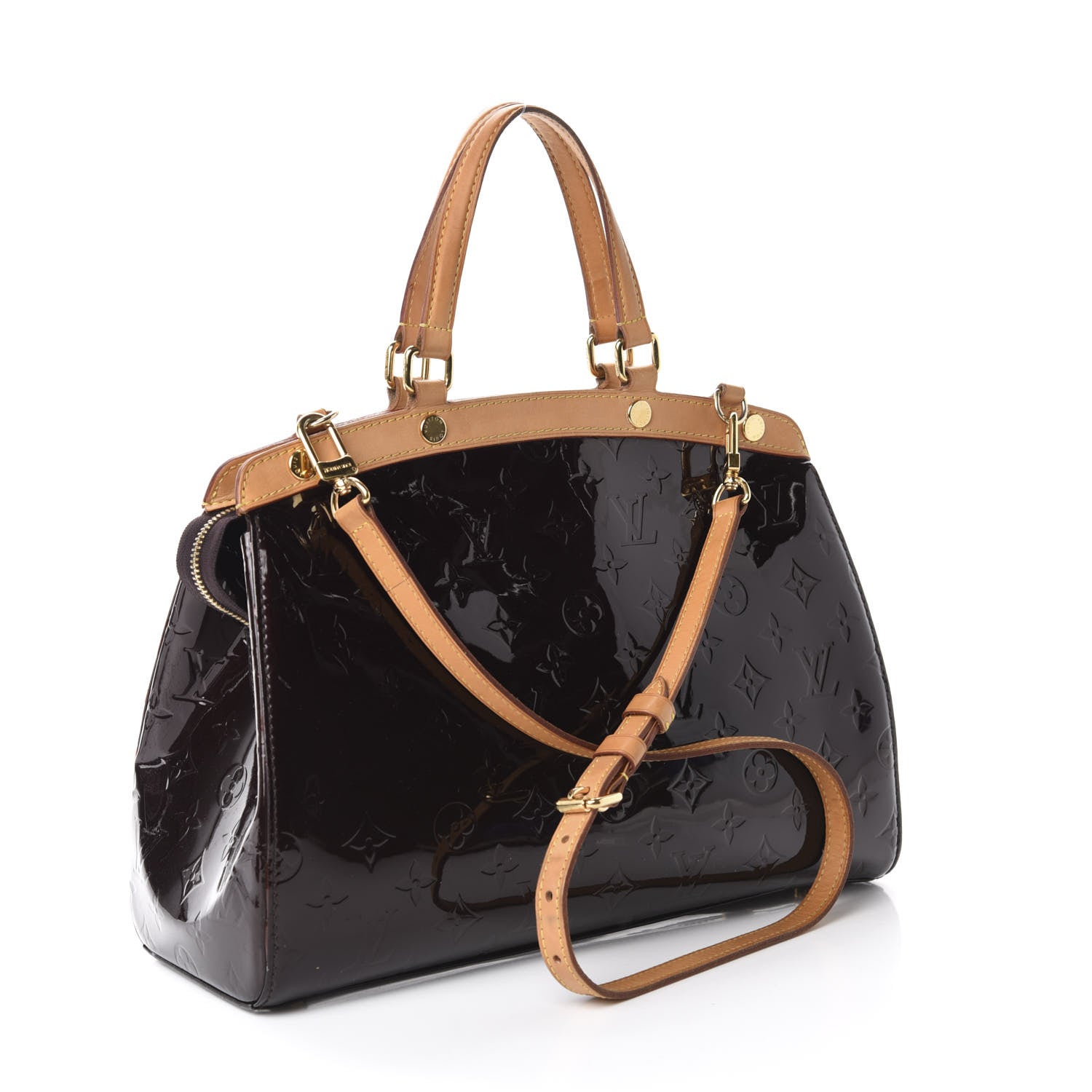 Louis Vuitton Vernis Brea MM Amarante 4 of 11