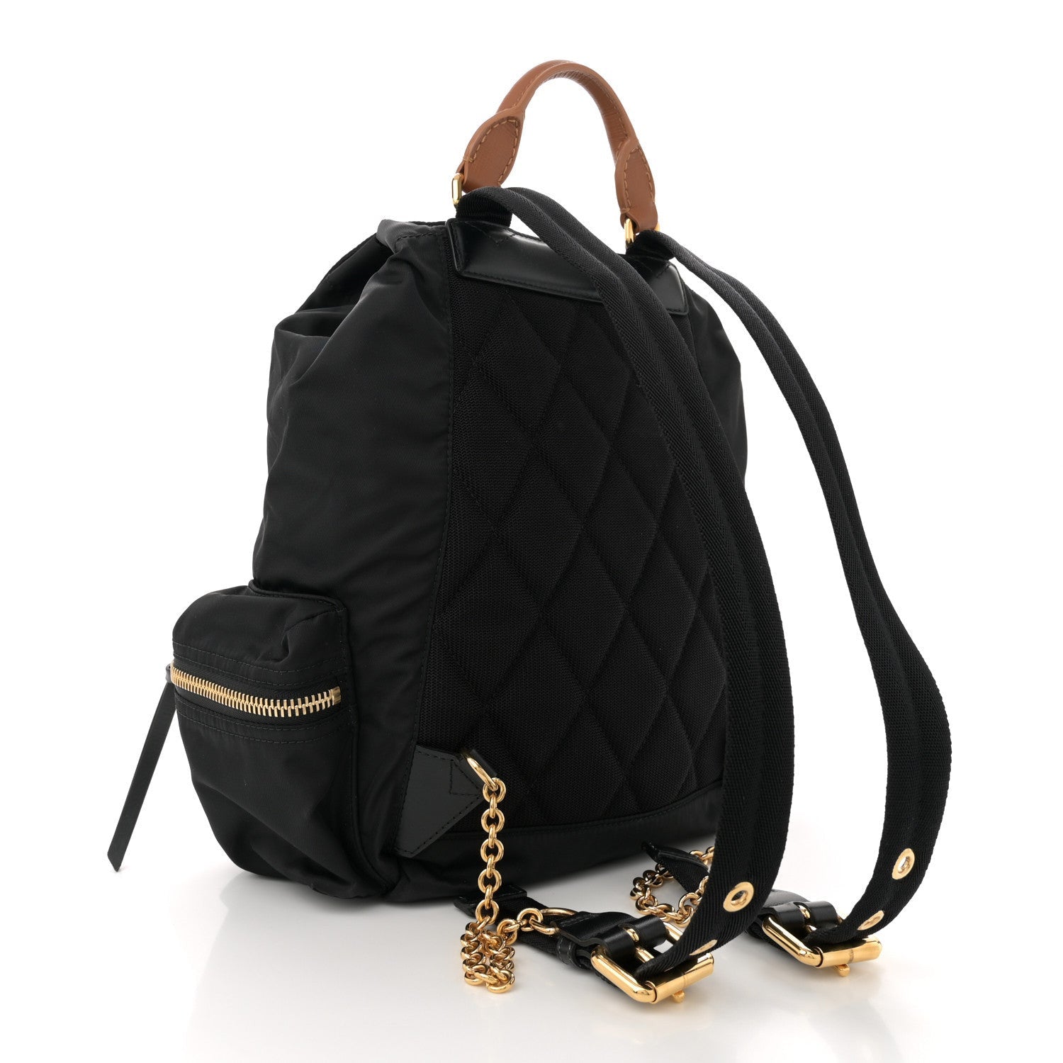 Burberry Nylon Medium Rucksack Backpack Black 2 of 7