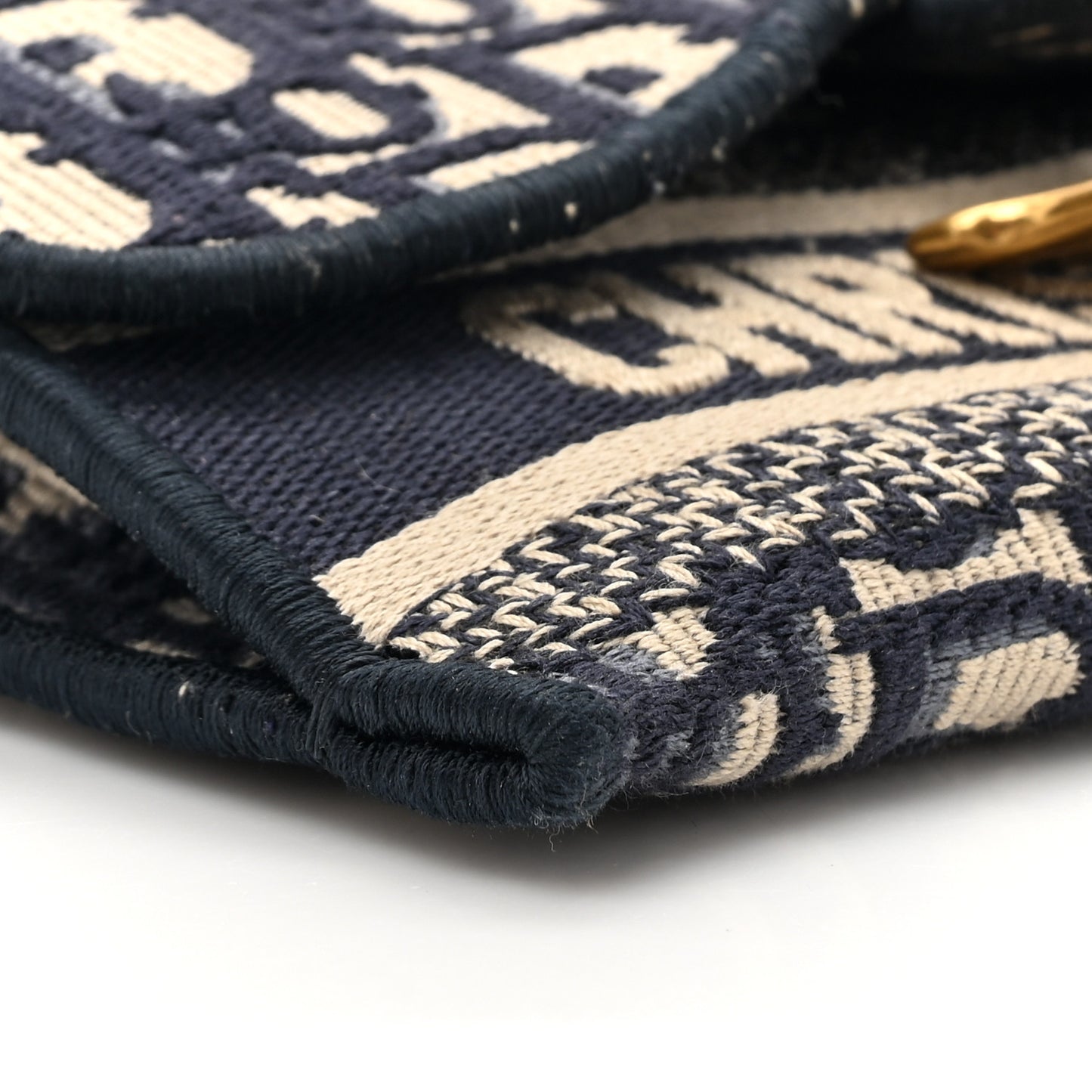 Oblique Slim Saddle Pouch Blue