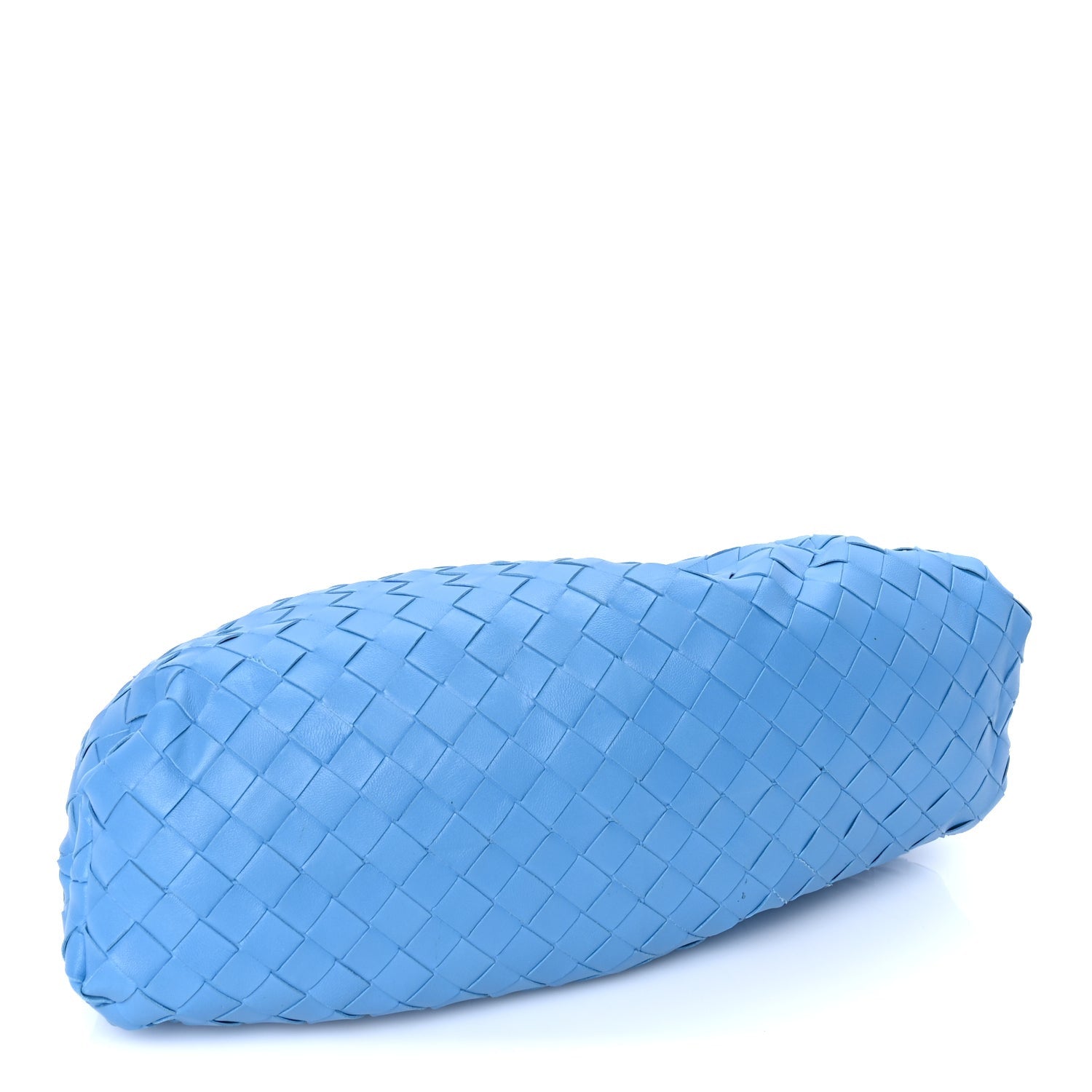 Bottega Veneta Nappa Maxi Intrecciato The Pouch Oversized Clutch  Swimming Pool 5 of 7