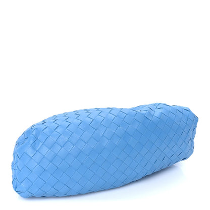 Bottega Veneta Nappa Maxi Intrecciato The Pouch Oversized Clutch  Swimming Pool 5 of 7