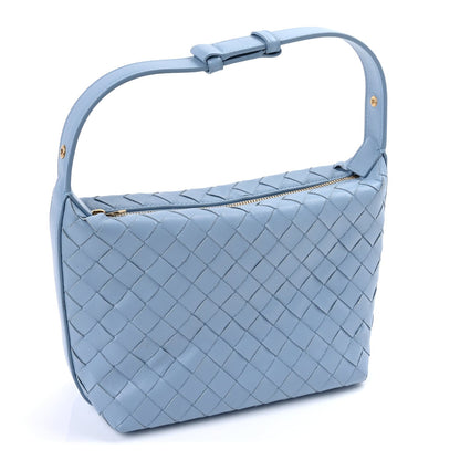 Bottega Veneta Calfskin Nappa Intrecciato Mini Wallace Ice 2 of 8