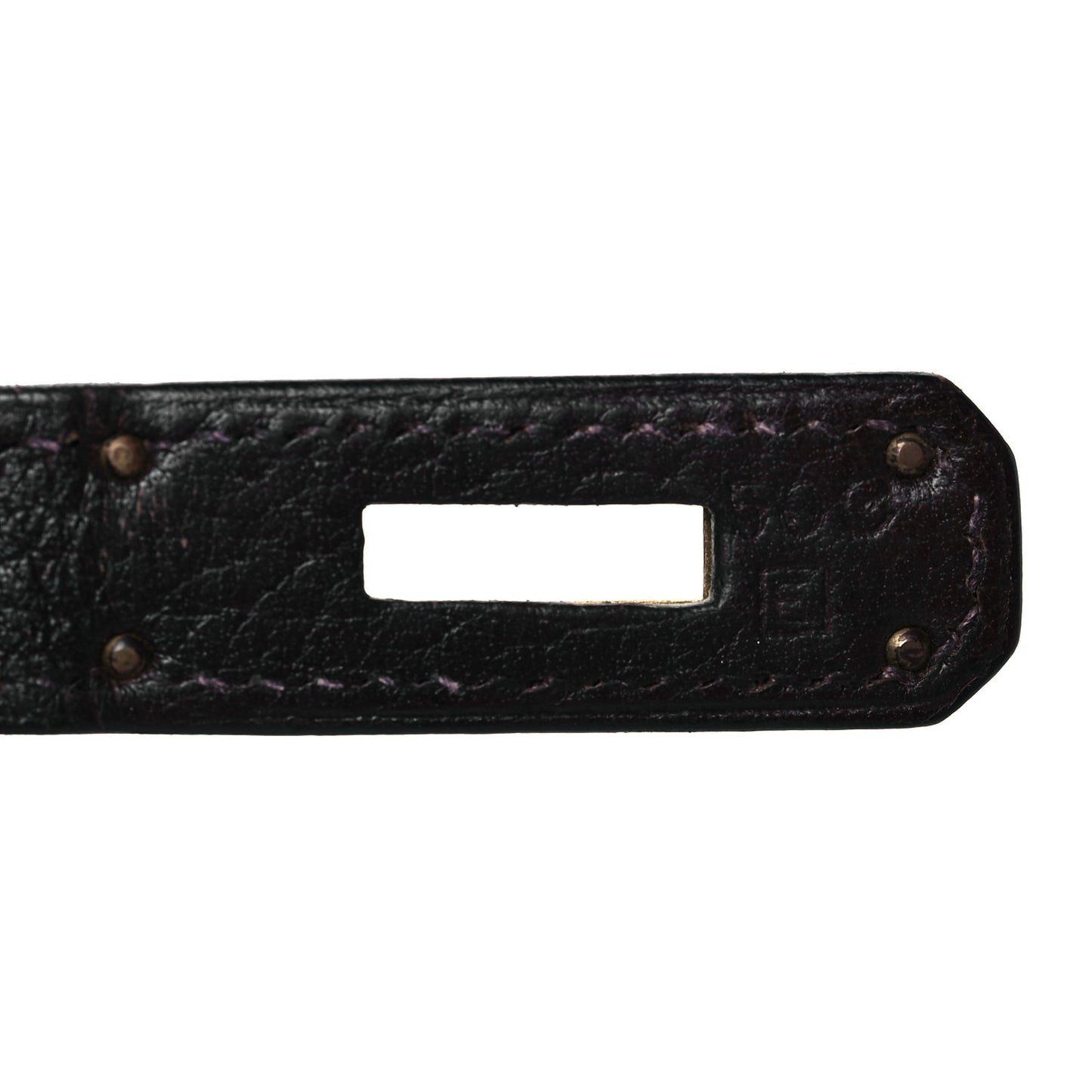 Togo Birkin 40 Chocolate