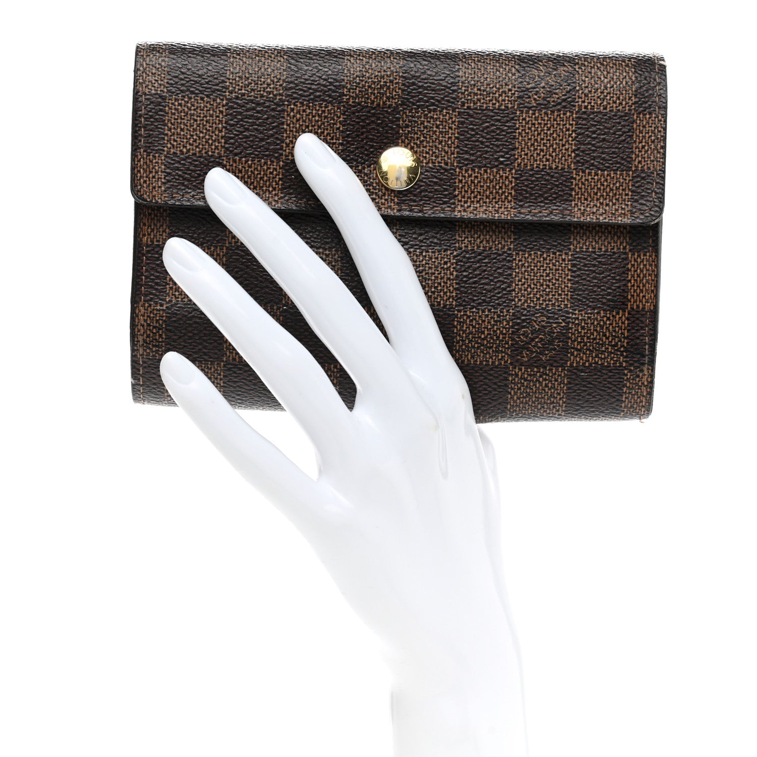 Louis Vuitton Damier Ebene Alexandra Wallet 2 of 10