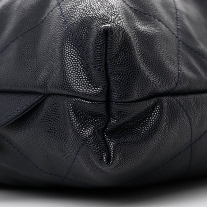 Chanel Shiny Caviar Quilted Chanel 22 Backpack Dark Blue 9 of 11