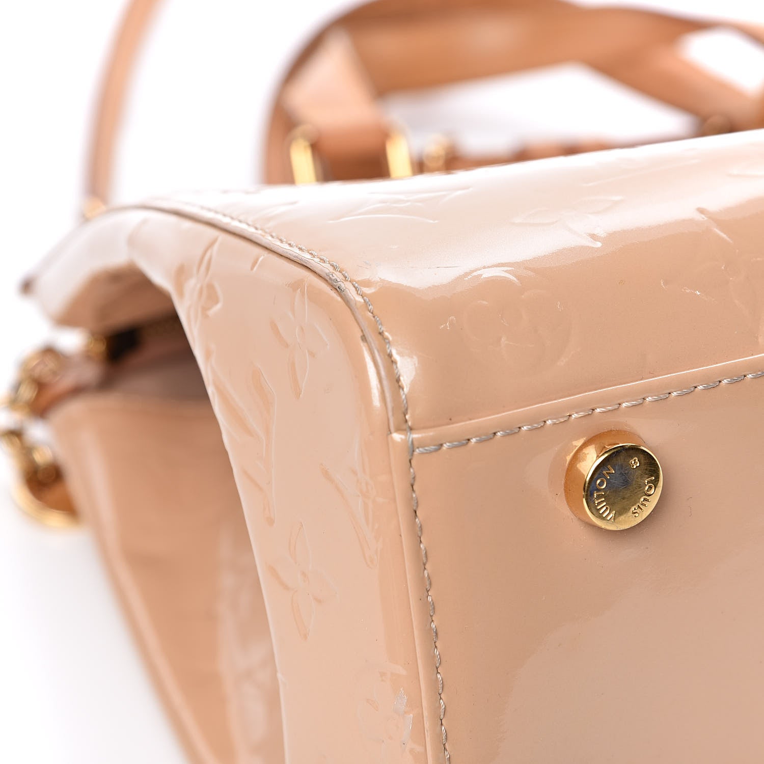 Louis Vuitton Vernis Brea GM Rose Florentin 9 of 19