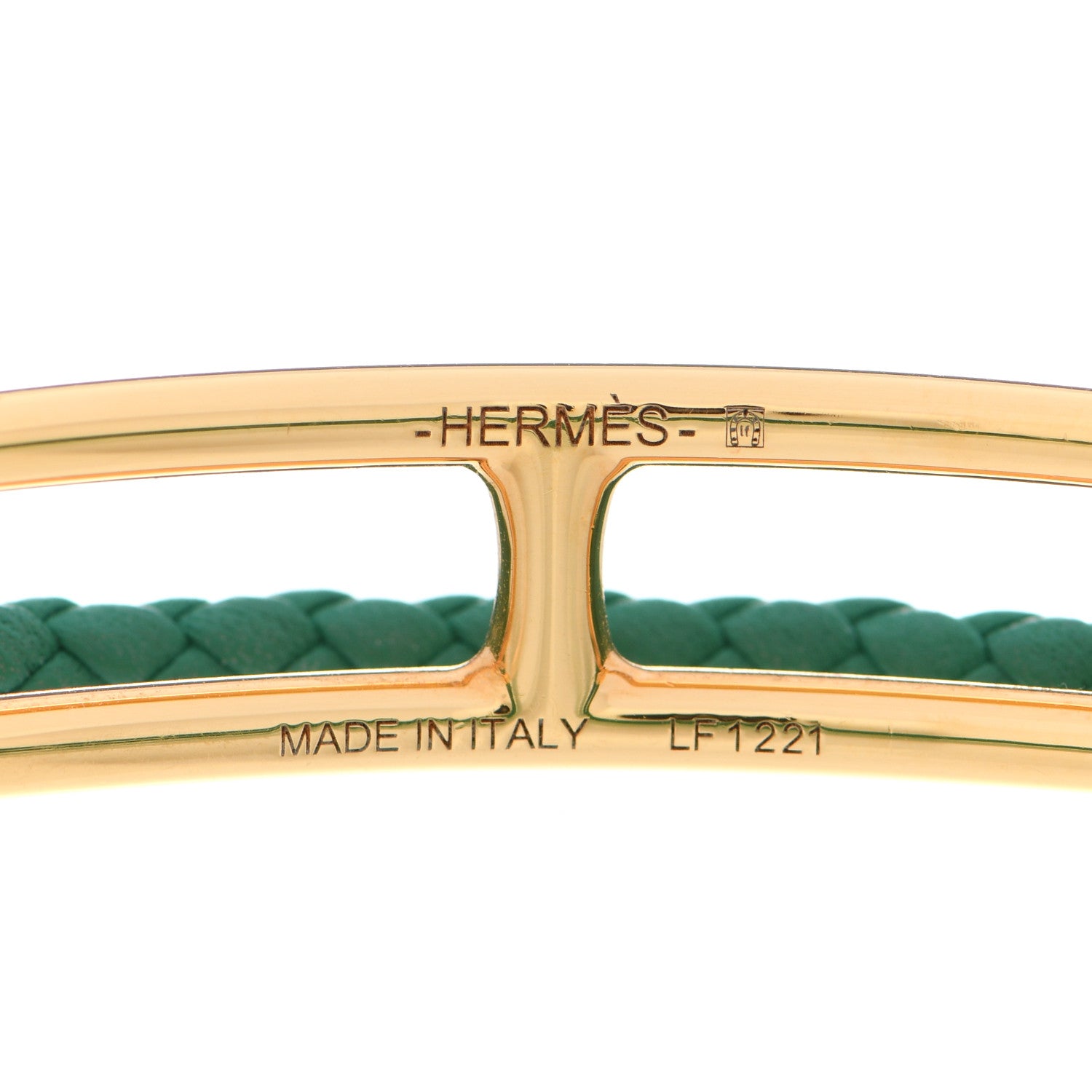 Hermes Swift Roulis Double Tour Bracelet Vert Jade 4 of 5